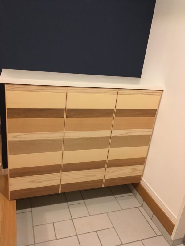 色々な木材を使えることもオーダーの醍醐味の画像